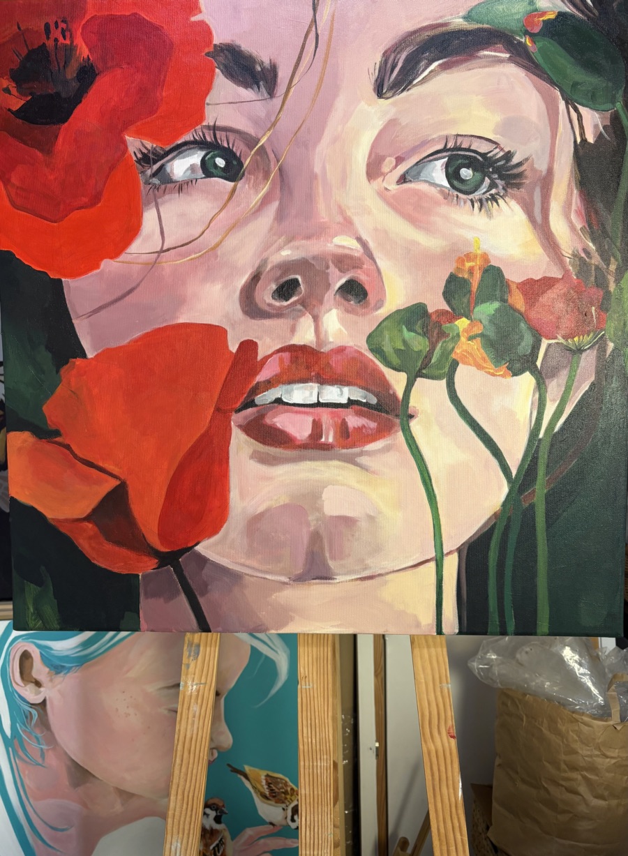 Dziewczyna w tulipanach - 4