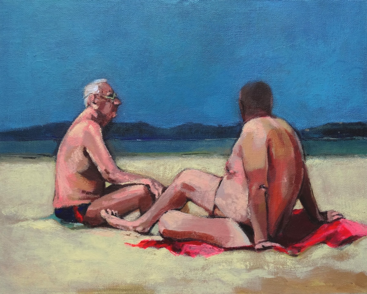 Panowie na plaży - 1