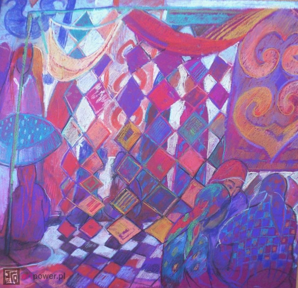 Kwadraciki. Bazar w Aszchabadzie - 1