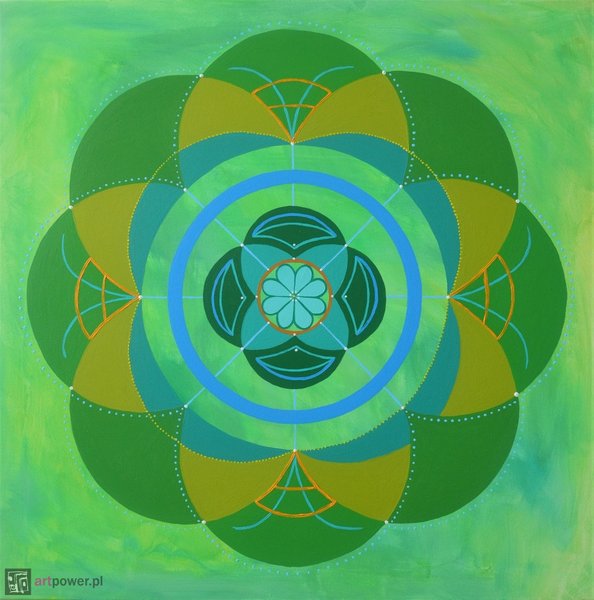 Mandala wiosenna