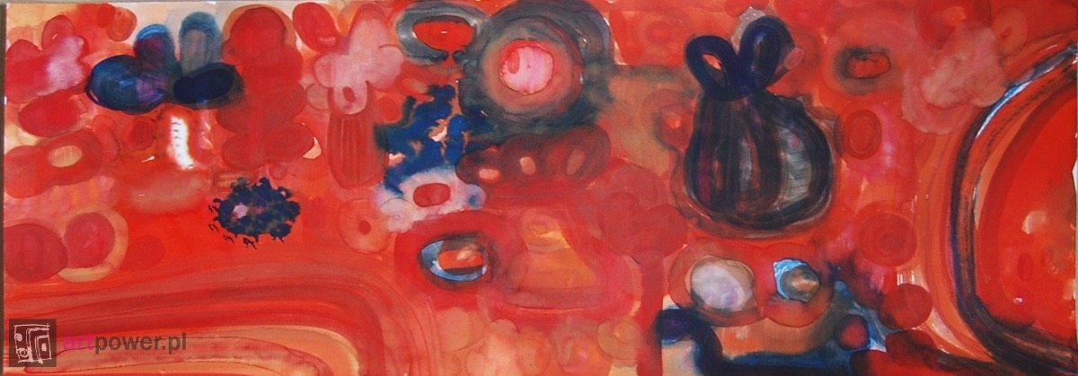 Zachód słońca - Hommage à E.Nolde - 1