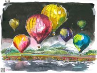 Balony nocą - 1