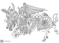 Swinging bull - 1