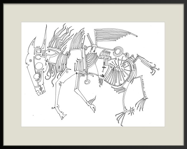 Swingin' crazy horse